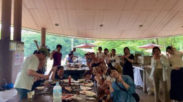 大阪ワイン会　服部緑地バーベキュー